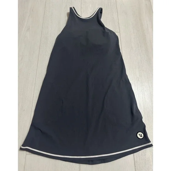 Vuori Volley Dress Sz S - Azure Gray Color - Tennis Pickleball - Picture 5 of 9